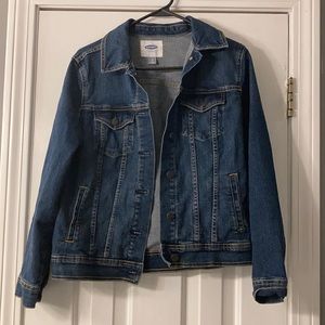 Dark wash jean jacket